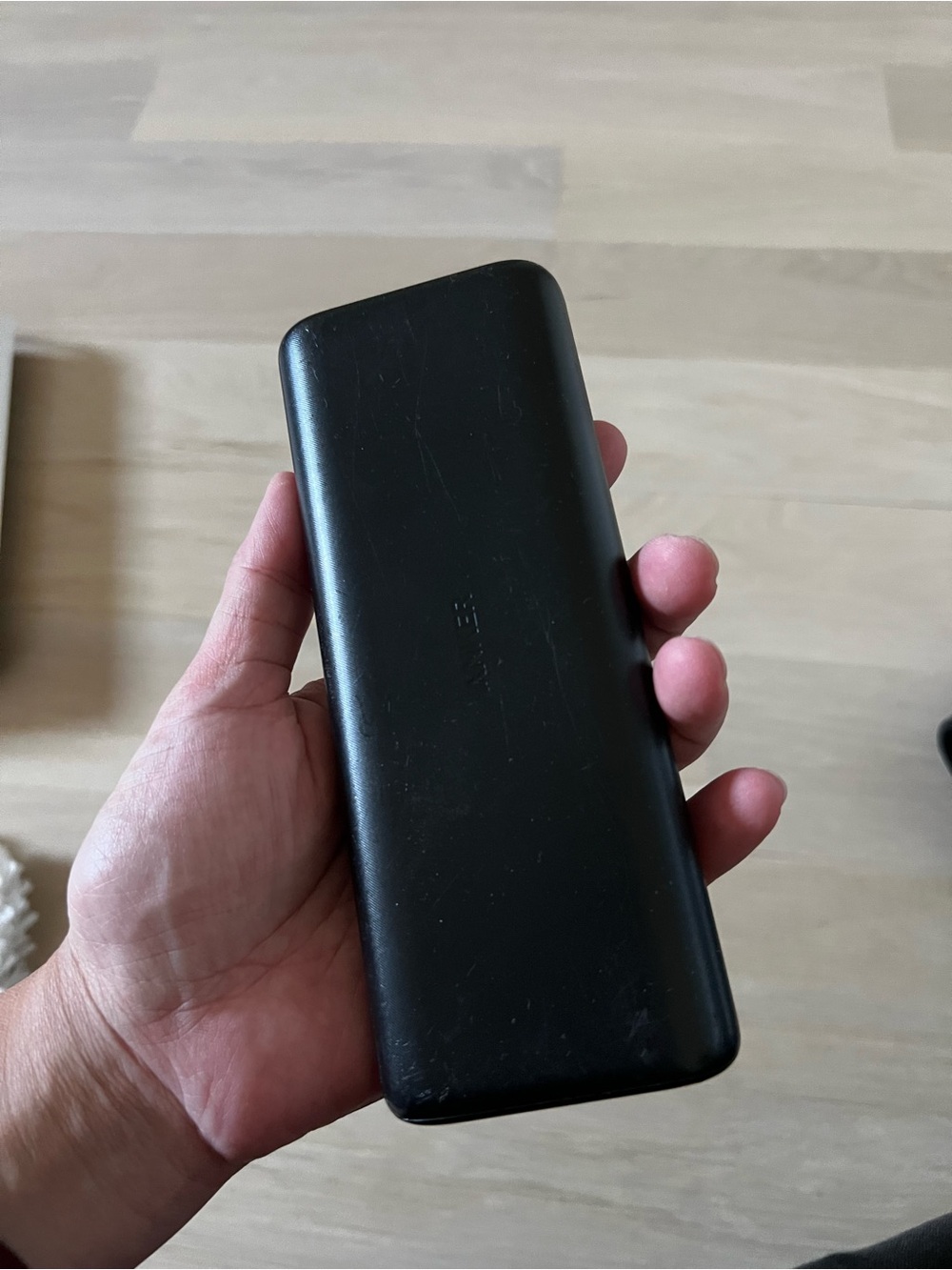 Slim Black Portable Power Bank